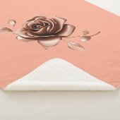Couverture Sherpa Chocolate Rose Glaze (3/4)