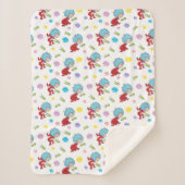 Couverture Sherpa Chose Une Chose Deux Chaussures Hoppy Motif (Devant)