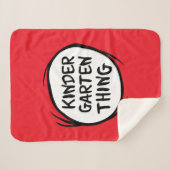 Couverture Sherpa Chose Une Chose Deux - Chose maternelle (Devant (Horizontal))