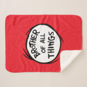 Couverture Sherpa Chose Une Chose Deux - Frère de toutes choses (Devant (Horizontal))