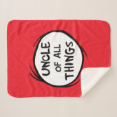 Couverture Sherpa Chose Une Chose Deux - Oncle de toutes choses (Devant (Horizontal))