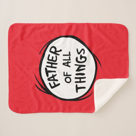 Couverture Sherpa Chose Une Chose Deux - Père de toutes choses (Devant (Horizontal))