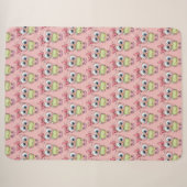 Couverture Sherpa Chouette (Devant (Horizontal))