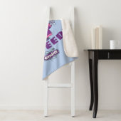 Couverture Sherpa Chouette avec Fourche et couteau (En situation)