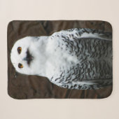 Couverture Sherpa Chouette des neiges sbcnm (Devant (Horizontal))