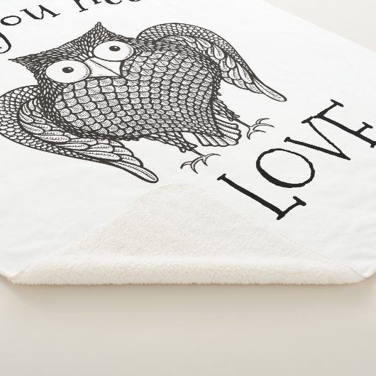 Couverture Sherpa Chouette dont vous avez besoin (3/4)