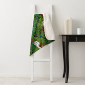 Couverture Sherpa Chouettes, fougères, chênes et baies (En situation)