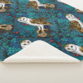 Couverture Sherpa Chouettes, fougères, chênes et baies 3 (3/4)