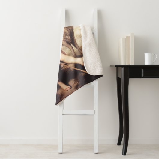 Couverture Sherpa Christ le Bon Pasteur (En situation)