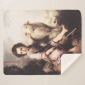 Couverture Sherpa Christ le Bon Pasteur (Devant (Horizontal))