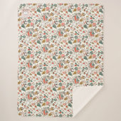 Couverture Sherpa Christmas Ditsy Doodles  (Devant)