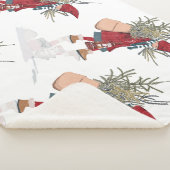 Couverture Sherpa Christmas Girl Sherpa Blanket (3/4)
