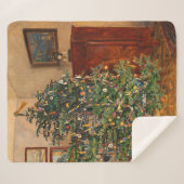Couverture Sherpa Christmas Tree C Müller Weihnachtsbaum 1914 (Devant (Horizontal))