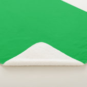 Couverture Sherpa Chroma couleur clé vert (3/4)