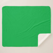 Couverture Sherpa Chroma couleur clé vert (Devant (Horizontal))
