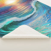 Couverture Sherpa Chroma Sea Seascape (3/4)