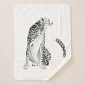 Couverture Sherpa Chrome Cheetah (Devant)