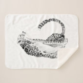 Couverture Sherpa Chrome Cheetah (Devant (Horizontal))