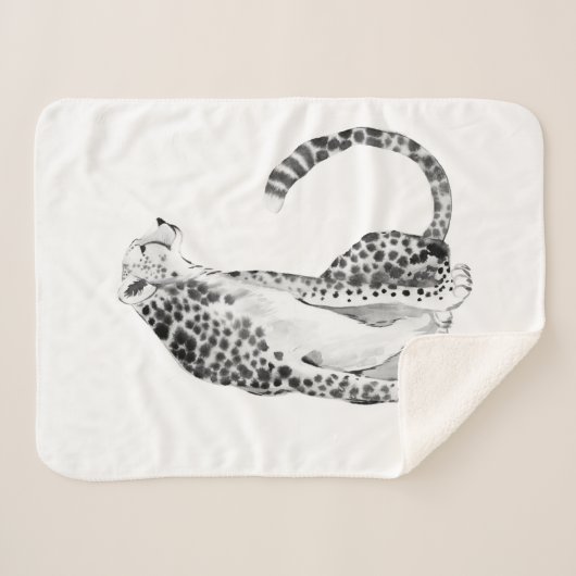 Couverture Sherpa Chrome Cheetah (Devant (Horizontal))