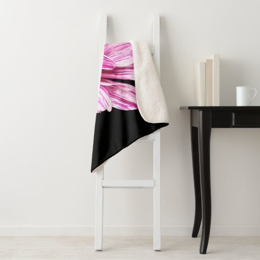 Couverture Sherpa Chrysanthemum Fleur sbcna (En situation)