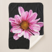 Couverture Sherpa Chrysanthemum Fleur sbcnm (Devant)