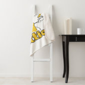 Couverture Sherpa Chubby Kitties Design - Cat Art adorable (En situation)