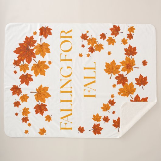 Couverture Sherpa Chute de l'automne (Devant (Horizontal))