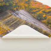 Couverture Sherpa Chutes supérieures aux couleurs automnales (3/4)