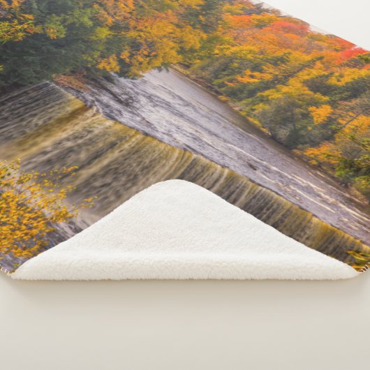 Couverture Sherpa Chutes supérieures aux couleurs automnales (3/4)