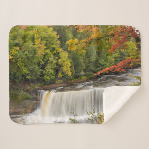 Couverture Sherpa Chutes Tahquamenon en automne