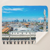 Couverture Sherpa Ciel de Milan (Devant (Horizontal))