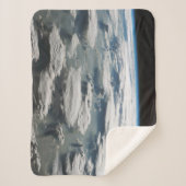 Couverture Sherpa Ciel orageux au-dessus de l'Amazonie (Devant)