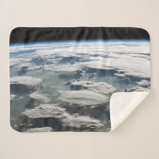 Couverture Sherpa Ciel orageux au-dessus de l'Amazonie (Devant (Horizontal))