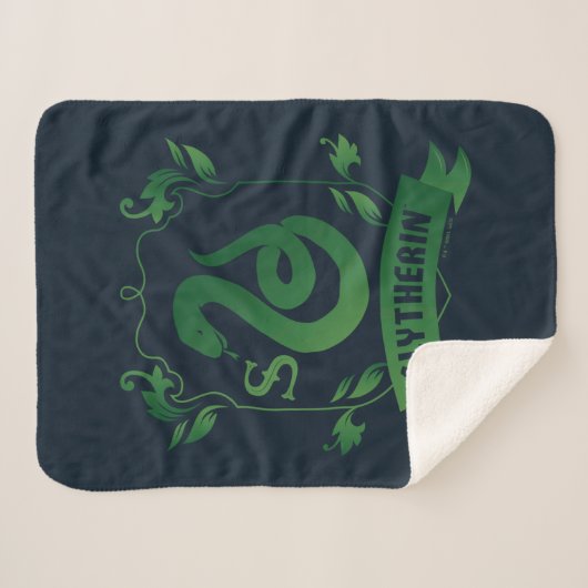 Couverture Sherpa Cimetière SLYTHERIN™ (Devant (Horizontal))