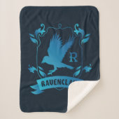Couverture Sherpa Cimier de maison ORNÉ RAVENCLAW™ (Devant)