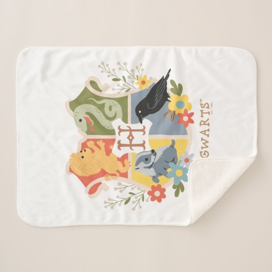 Couverture Sherpa Cimier HOGWARTS™ (Devant (Horizontal))
