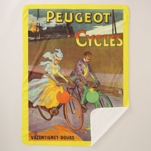Couverture Sherpa circa 1900 Peugeot bicyclettes et