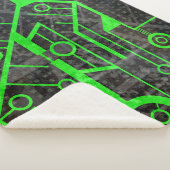 Couverture Sherpa Circuit vert (3/4)