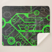 Couverture Sherpa Circuit vert (Devant (Horizontal))