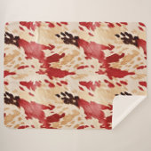 Couverture Sherpa Cire rouge de l'Ouest (Devant (Horizontal))