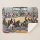 Couverture Sherpa Cirque Grand Finale, Cirque 1872. (Devant (Horizontal))