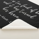 Couverture Sherpa Citation de Little Women II - Style d'écriture man (3/4)