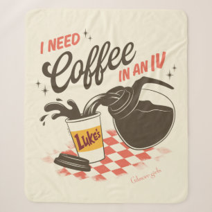Couverture Sherpa Citation de Luke's Coffee IV de Gilmore Girls