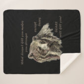 Couverture Sherpa Citation De Motivation Amusante Les ours Vous Tuen (Devant (Horizontal))