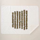 Couverture Sherpa Citation de prière basée sur la foi (Devant (Horizontal))