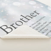 Couverture Sherpa Citation du Cool Brother pour les fêtes d'hiver (3/4)
