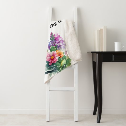 Couverture Sherpa Citation florale rare (En situation)