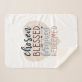 Couverture Sherpa Citation Religieuse Rachetée, Bénéficiée Du Choix (Devant (Horizontal))