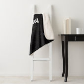 Couverture Sherpa Citation Sherpa Blanket sur le ciel nocturne avec  (En situation)