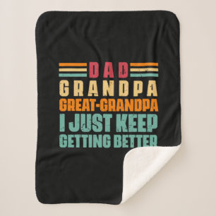 Couverture Sherpa Citations grand-père Papa Grand Grand Papi